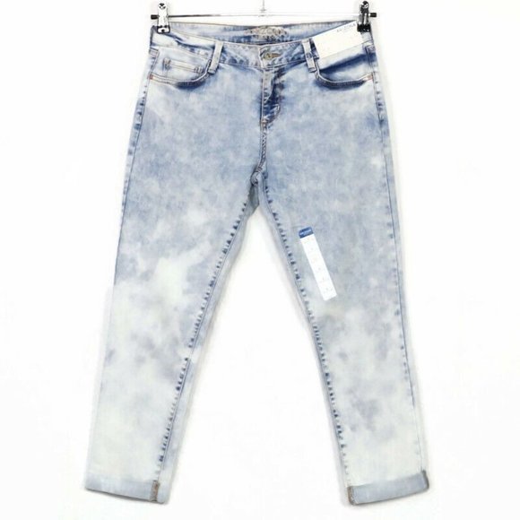 Arizona Jean Co Jegging Crop Jeans Acid Wash Stretch‎ 9 - Picture 1 of 11